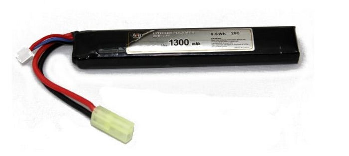 Li-Po Batteria 1300mAh "Stick" 7,4v 20C by Action Batteries