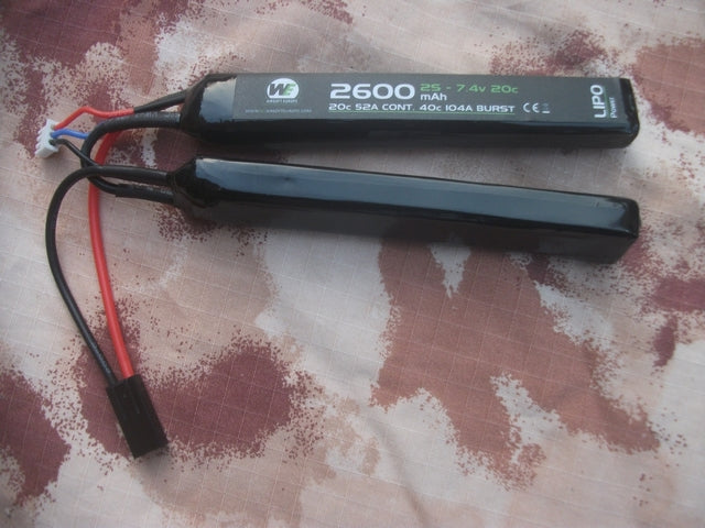 Nuprol Li-Po Batteria 2600mAh 7,4v 20C Crane Type