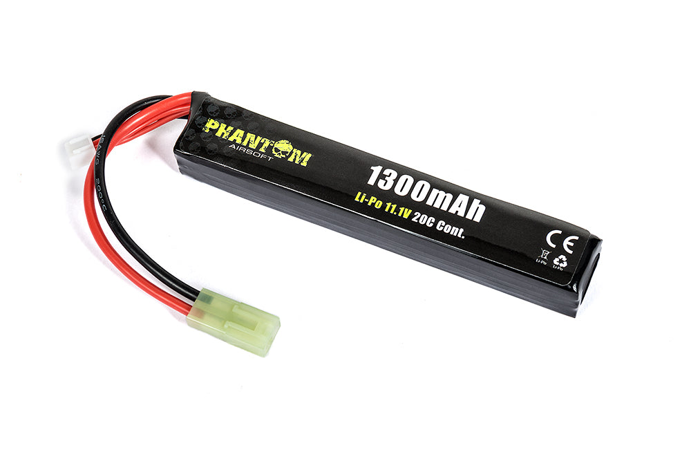 Li-Po Batteria Stick 11.1V 1100mAh 20C 18x21x130mm. by Phantom