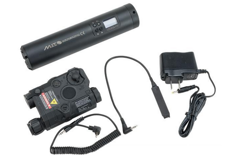 G-01-047 M.I.T. Military Intelligence Tracer Unit + Laser Pec Black by G&G