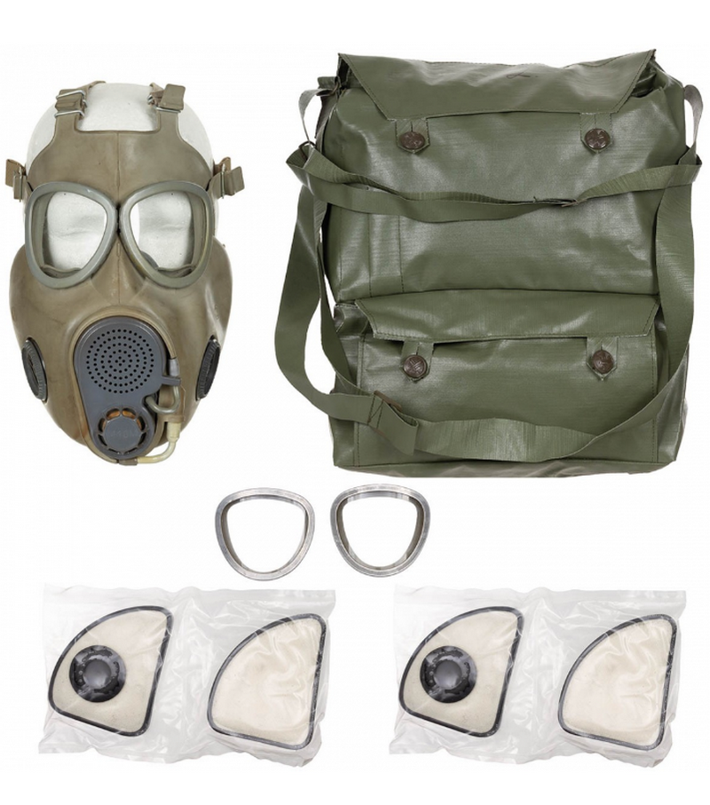 M10 M CZ Gas Mask Maschera Anti Gas Cecoslovacca