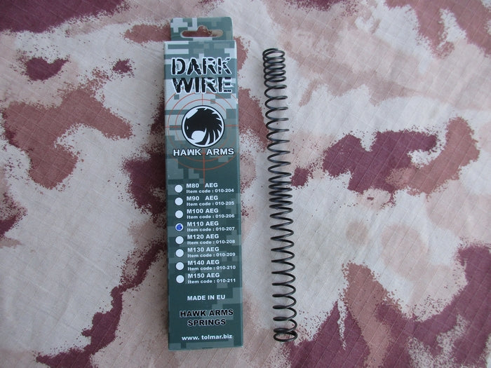 M110 Molla a Passo Variabile Dark Wire by Hawks Arms