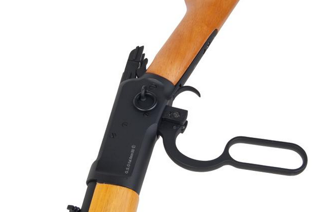 Winchester M1892 "Saddle Gun" Gas Lever Action Full Light Wood & Metal by GSG