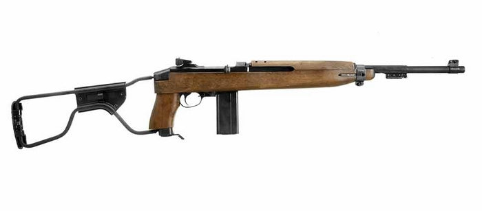 M1 Winchester Paratrooper Carbine Co2 Blowback Full Wood & Metal by King Arms