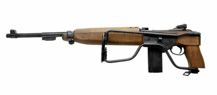 M1 Winchester Paratrooper Carbine Co2 Blowback Full Wood & Metal by King Arms