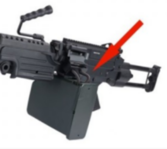 REtroArms M249-M60 Magazine Bowden Spring Tubo Flessibile per bb by RetroArms