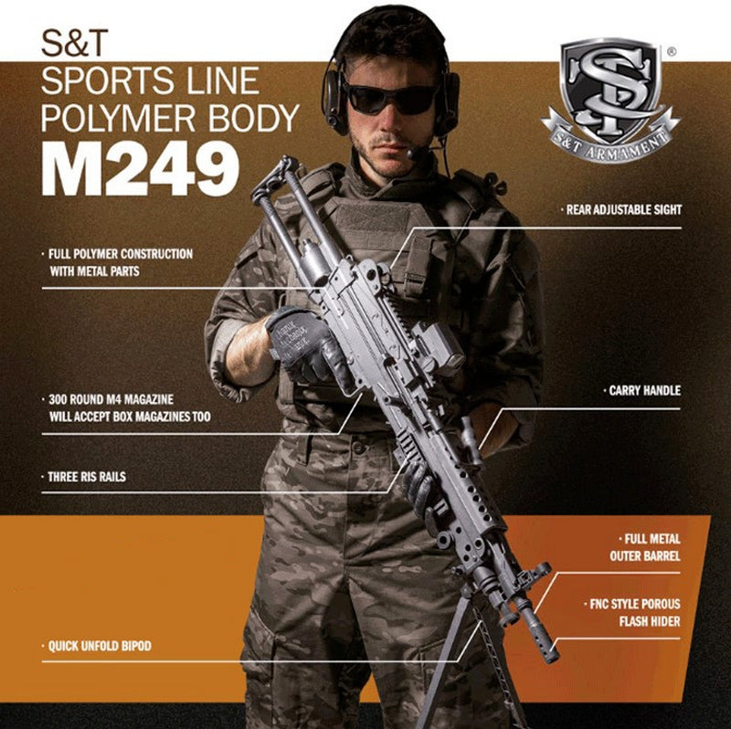 M249 Minimi Parà Sportline by S&T Armament