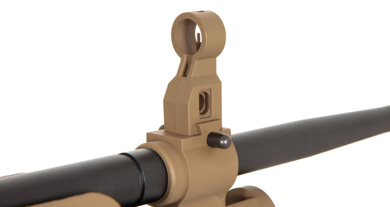 M249 "SAW" MK1 SA-249 CORE Machine Gun Replica Tan by Specna Arms
