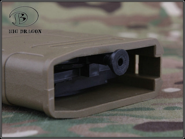 M4-M16 Qick P-Magazine Tan 360bb. by Big Dragon