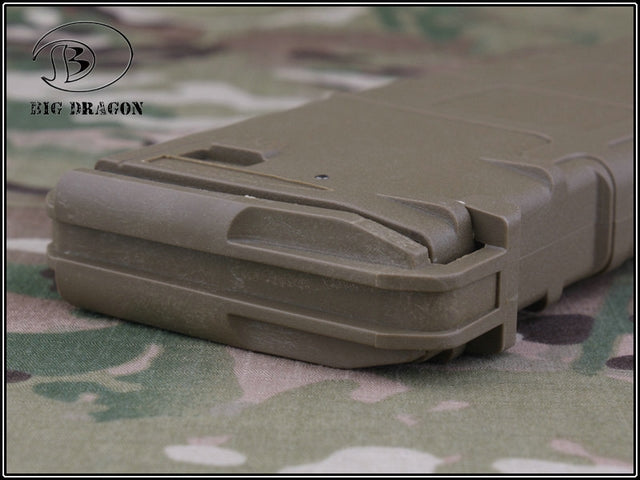 M4-M16 Qick P-Magazine Tan 360bb. by Big Dragon
