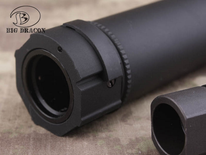 M4 - M16 14x1mm. SX Silenziatore a Sgancio Rapido by Big Dragon