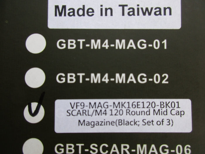 M4 - Scar L 120bb Mid Cap Magazine by Vfc