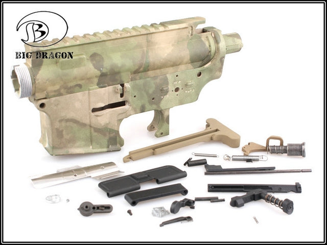 M4 A-Tacs Foliage Green Metal Body by Big Dragon