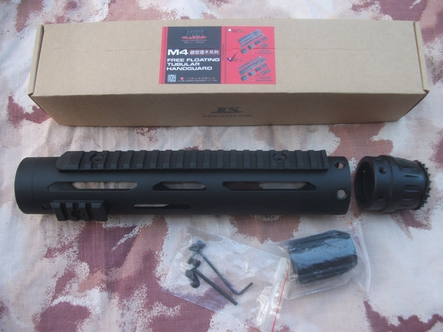 M4 Free Floating Tubular Handguard Long Version by Ics