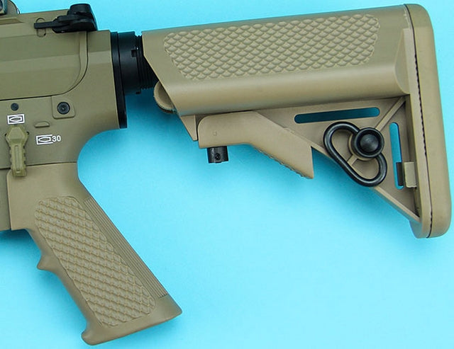 MOTS M4 Tan Keymod Navy Seals Logo by G&P