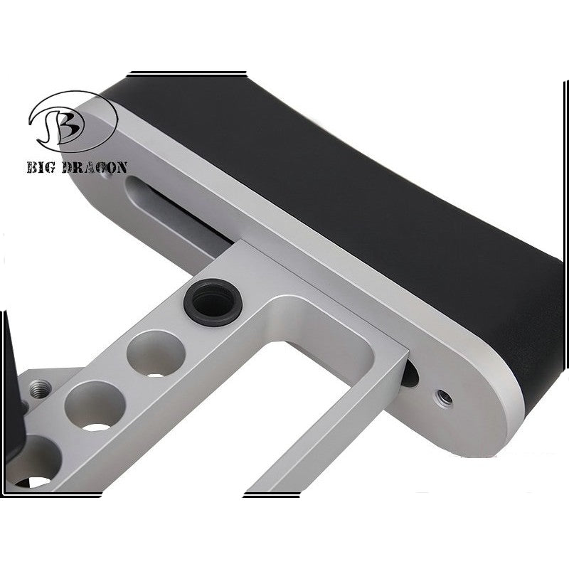 M4 TB Chrome Opaque Stock Style Calcio Retrattile TB Type BD3664C by Big Dragon