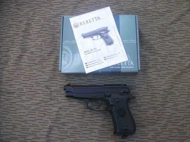 M84FS Beretta Co2 Scarrellante Scritte e Loghi Originali by Umarex