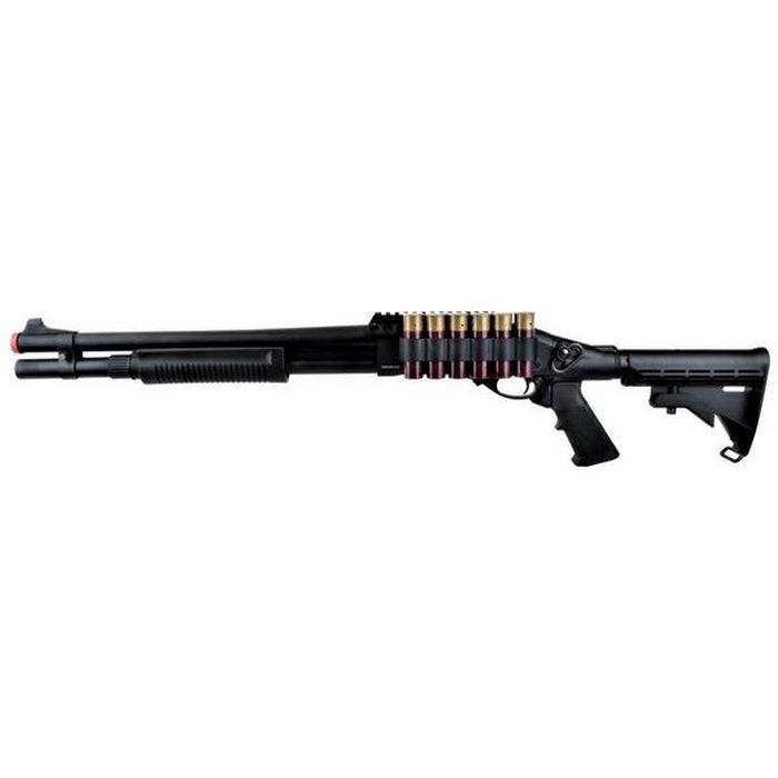 M870TL Gas Shotgun 3 - 6 Shots Full Metal by Golden Eagle