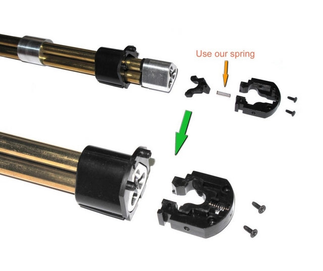 M870 Marui Top Gas Power Up Loading Nozzle by Wii Tech