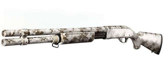 M870 Full Metal Sheriff-Police Digital Desert Shotgun by G&P