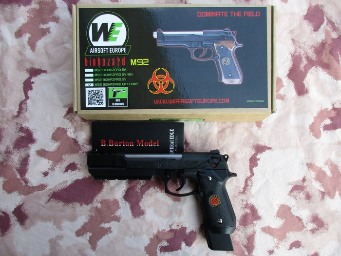 M92 Samurai Edge Barry Burton GBB Full Metal by We