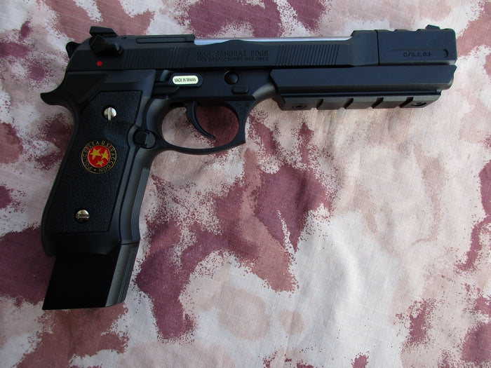 M92 Samurai Edge Barry Burton GBB Full Metal by We