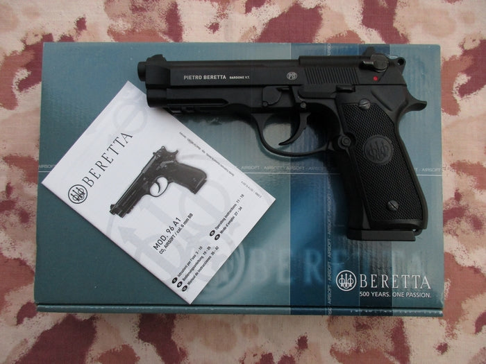 KWC > Umarex M96A1 Beretta Scritte e Loghi Originali Co2 GBB Full Metal .40 S&W by Kwc > Umarex