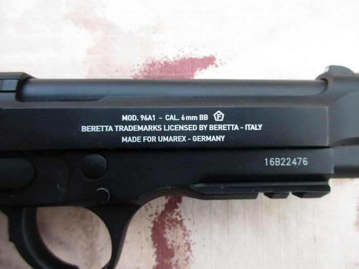 KWC > Umarex M96A1 Beretta Scritte e Loghi Originali Co2 GBB Full Metal .40 S&W by Kwc > Umarex