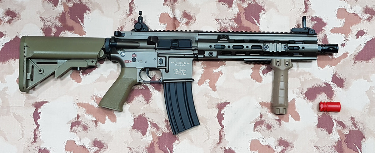 Mako MK416D Devgru 9" Bronze - Tan Full Metal by Mako Ind.