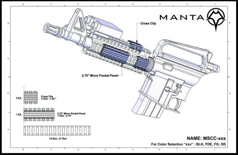 Manta Defense Momentary Switch Kit OD by Manta Defense