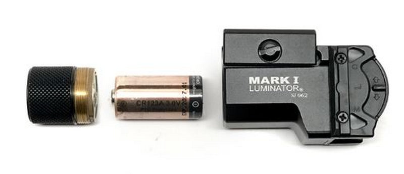 MARK I Luminator Pistol - RIS Tactical Light 80 > 595 Lumen by Powertac