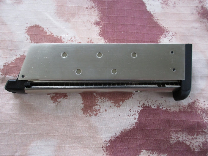 MEU 1911 Socom Gear Ascend KP1911 Silver - Chrome - Inox Gas Magazine by We