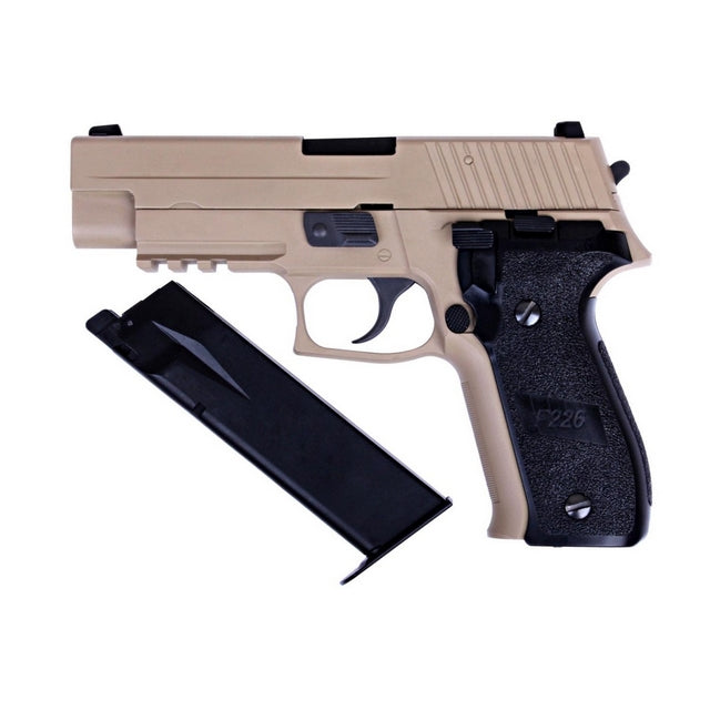 P226 Type MK25 Tan Full Metal GBB by We