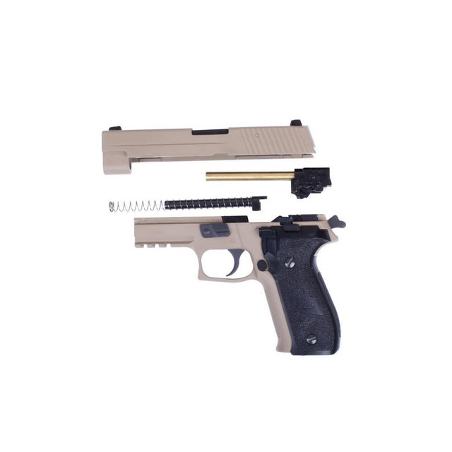 P226 Type MK25 Tan Full Metal GBB by We