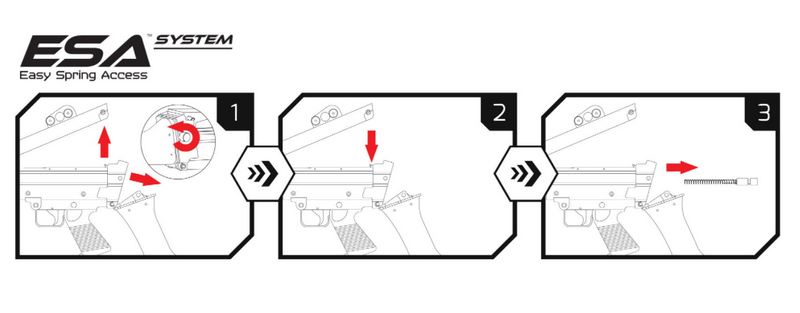 MK46 (M249 Gear Box) LMG Light Machine Gun SA-46 CORE AEG by Specna Arms