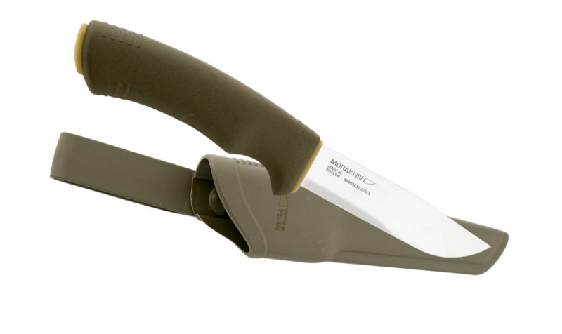 MORAKNIV Bushcraft Forest OD Stainless Steel Knife by Mora Knives