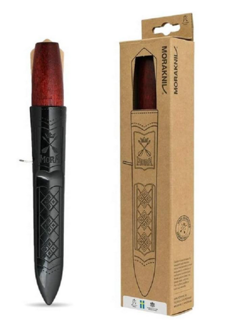 Morakniv Classic No 2 with Finger Guard High Carbon Steel Redwood Knife by Mora Knives