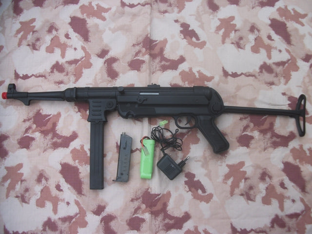 MP40 "Schmeisser" Black Version Full Metal by AGM