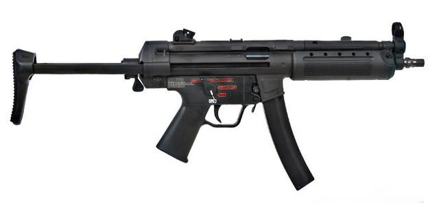MP5 A5 Heckler&Koch 3 Round Burst Scritte e Loghi Originali by Vfc per Umarex