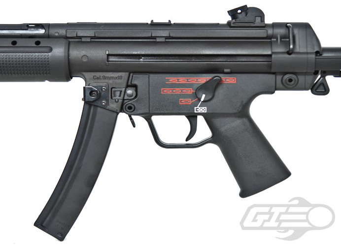 MP5 A5 Heckler&Koch 3 Round Burst Scritte e Loghi Originali by Vfc per Umarex