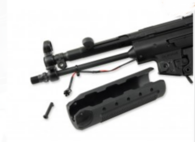 MP5 A5 Heckler&Koch 3 Round Burst Scritte e Loghi Originali by Vfc per Umarex