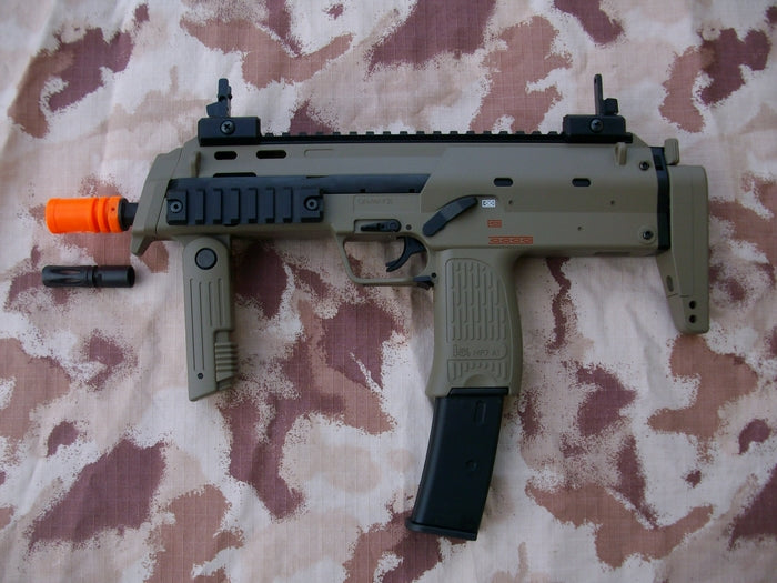 MP7A1 Metal Upper Receiver GBB Gas BlowBack Tan Version by Marui