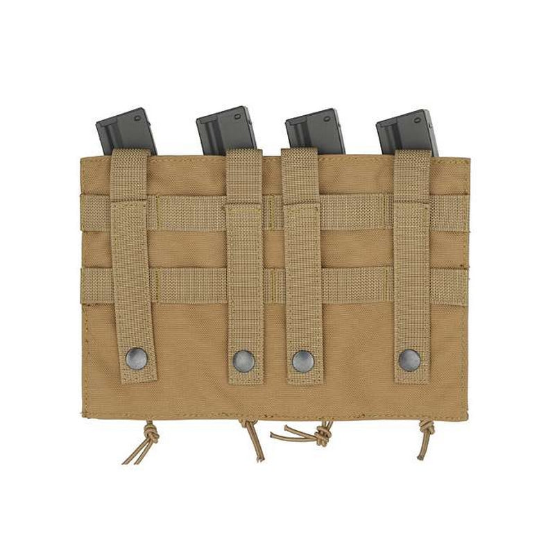 MP7 - MP5 - Kriss Vector Tasca Portacaricatore 4 Caricatori Coyote Brown by 8Fields