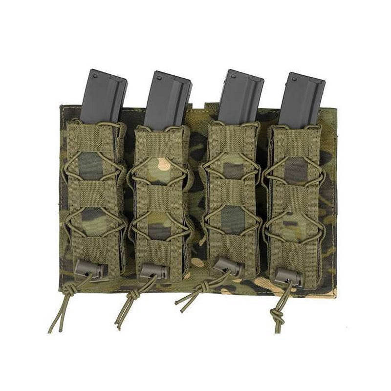 MP7 - MP5 - Kriss Vector Tasca Portacaricatore 4 Caricatori Multicam Tropic by 8Fields