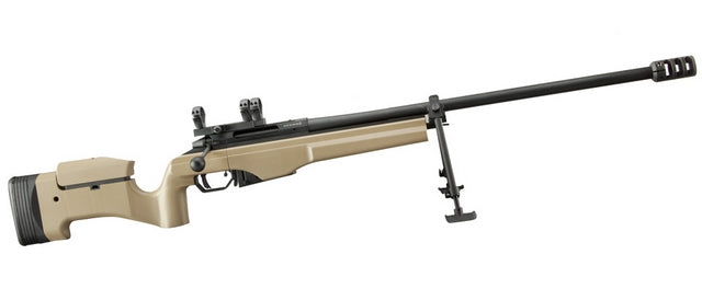 MSR009 SAKO Mid-Range Gas Bolt Action Sniper Rifle Tan Finnish TRG Type by Ares
