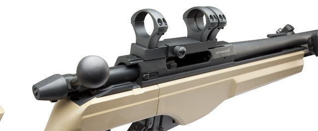 MSR009 SAKO Mid-Range Gas Bolt Action Sniper Rifle Tan Finnish TRG Type by Ares