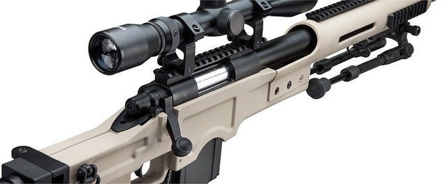 MSR Tan Modular Sniper Rifle Us Socom Type MB4410D by Well
