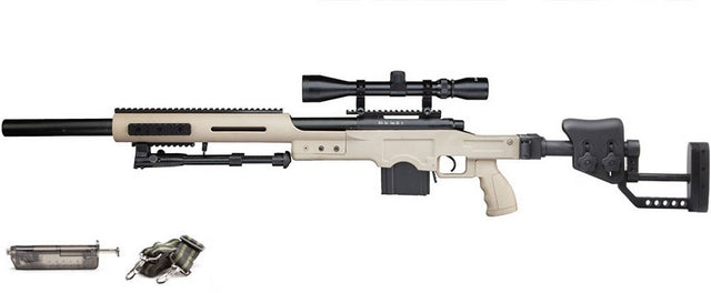 MSR Tan Modular Sniper Rifle Us Socom Type MB4410D by Well