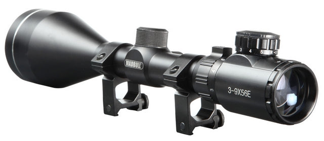 MadBull 3-9x56 E Mil Target Ottica con Anelli by MadBull