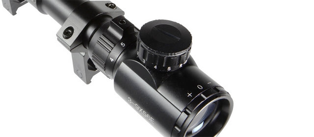 MadBull 3-9x56 E Mil Target Ottica con Anelli by MadBull